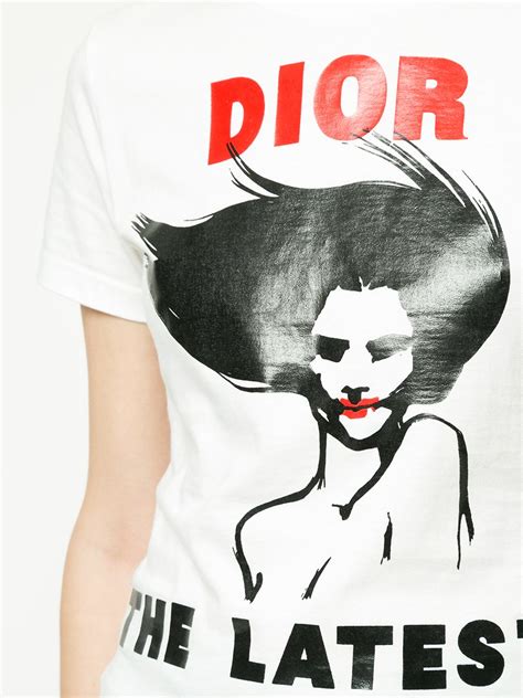 dior slogan shirt|who inherited christian dior.